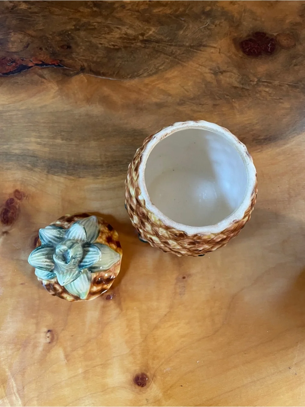 Vintage Pineapple Container - Small